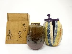 丹波焼　森本陶谷造　茶入